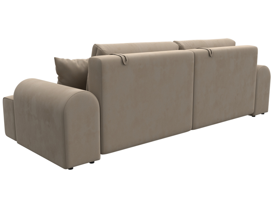 Диваны еврокнижки, Диван прямой Лига-080, велюр SEVEN