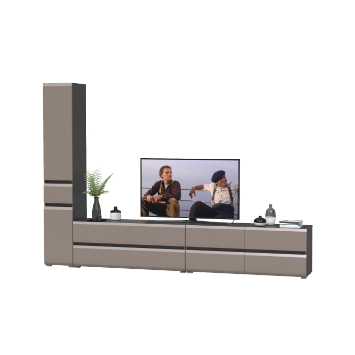 Стенки для гостиной, Стенка модульная Сидней № 132