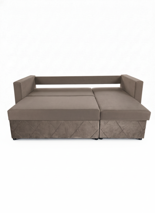 Диваны угловые, Диван угловой Стелла 140, велюр