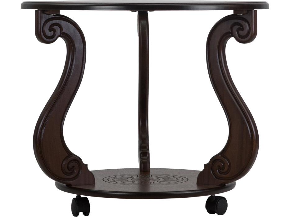 Журнальные столики, Стол журнальный Мебелик Грация (С) на колесах