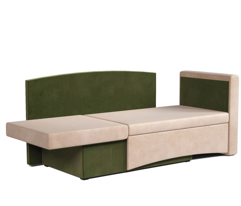 Диваны прямые кухонные, Кушетка Чарли велюр