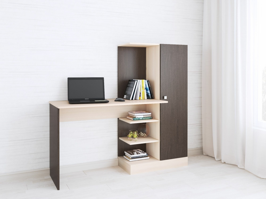 Прямые компьютерные столы, Стол компьютерный Квартет-6