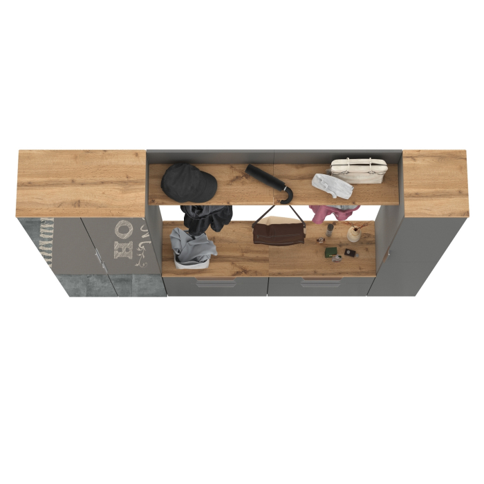 Прихожие, Мебель Октава для прихожей набор модулей № 33