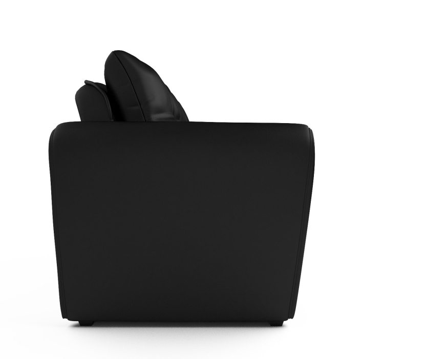 Диваны кровати со спальным местом, Диван прямой выкатной Квартет (Экокожа)