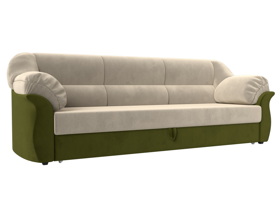 Диваны кровати со спальным местом, Диван прямой Карнелла, микровельвет