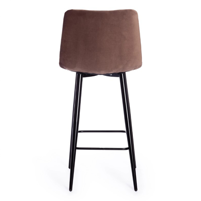 Стулья, Стул полубарный Chilly, коричневый бархат