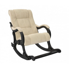 Кресло-качалка Сенатор модель 77, венге, verona vanilla