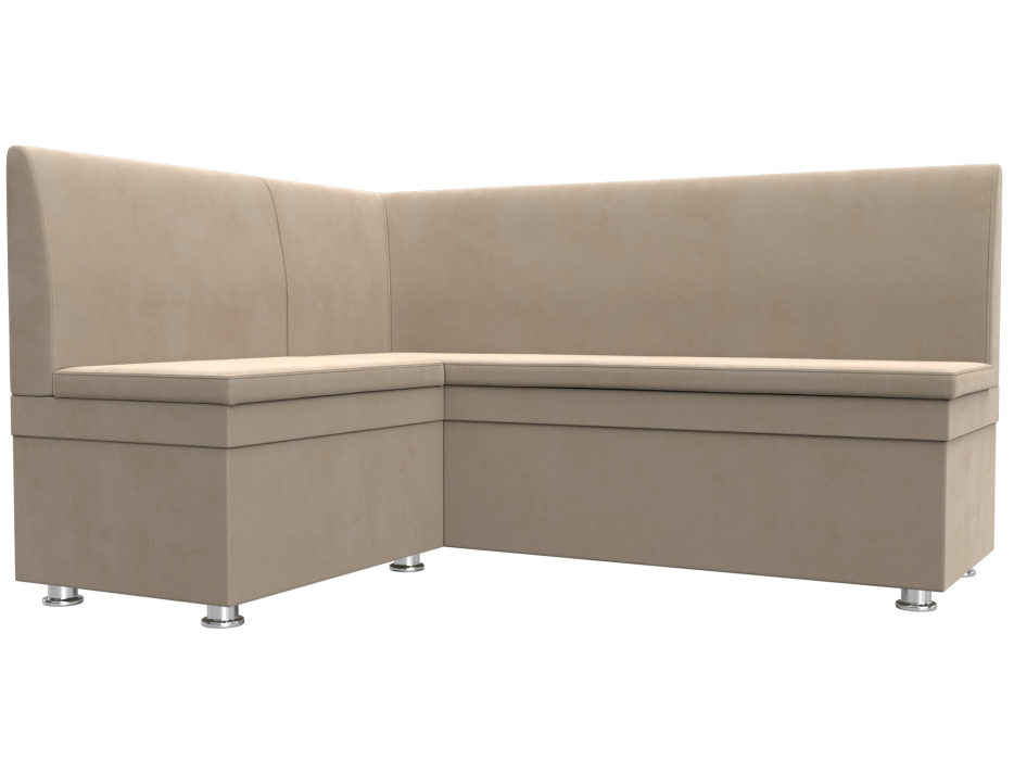 Диваны угловые кухонные, Диван кухонный угловой Уют левый угол, велюр