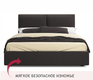 Мягкая кровать Vita 1600 с подъемным механизмом