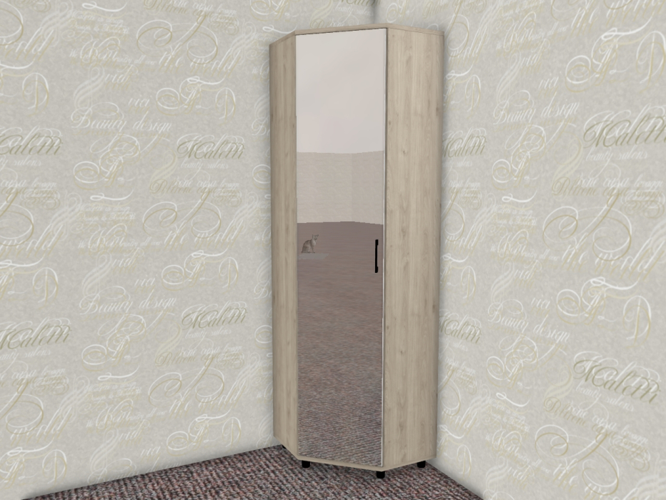 Угловые шкафы, Модульная система Грейс Шкаф ШК-5014  Гикори Джексон Светлый