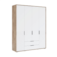 Для одежды, Шкаф четырехдверный Николь мод. 8, дуб альпийский