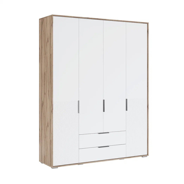 Для одежды, Шкаф четырехдверный Николь мод. 8, дуб альпийский