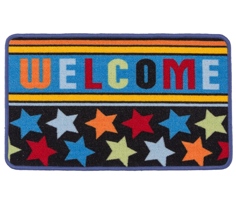 Придверные коврики, Коврик Big House 45х75 см Конфетти