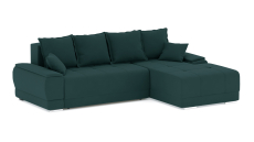 Диваны угловые в гостиную, Диван-кровать угловой Нордвикс Мини, велюр