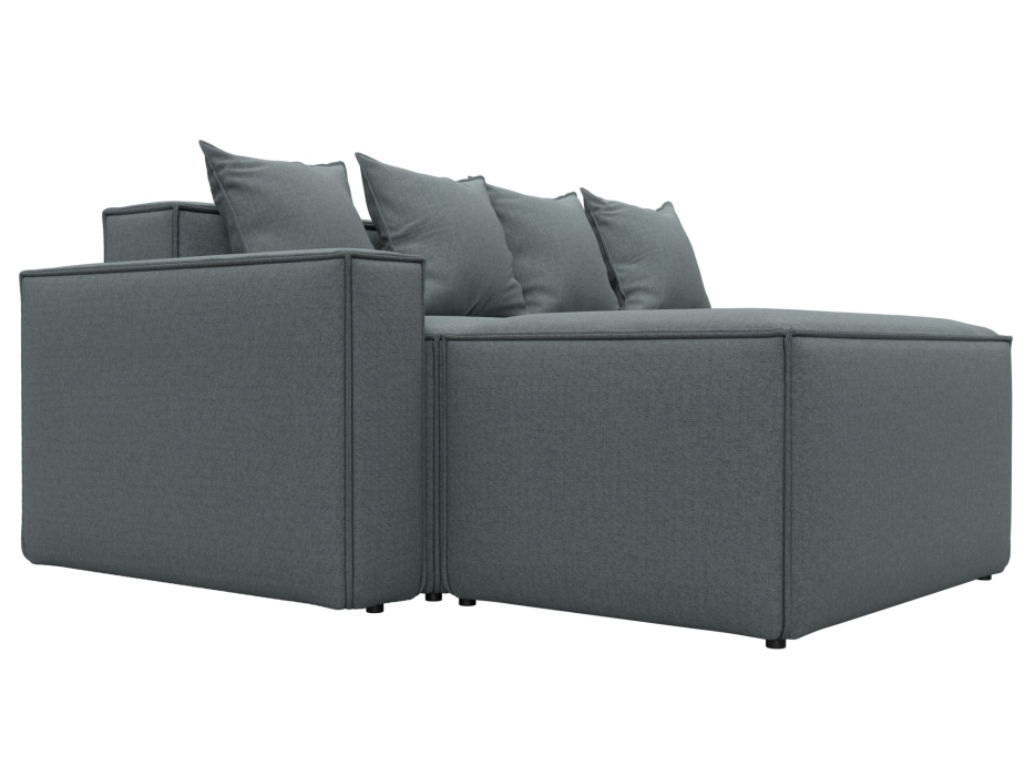 Диваны угловые в гостиную, Диван угловой модульный Лига-063 угол левый, рогожка Амур