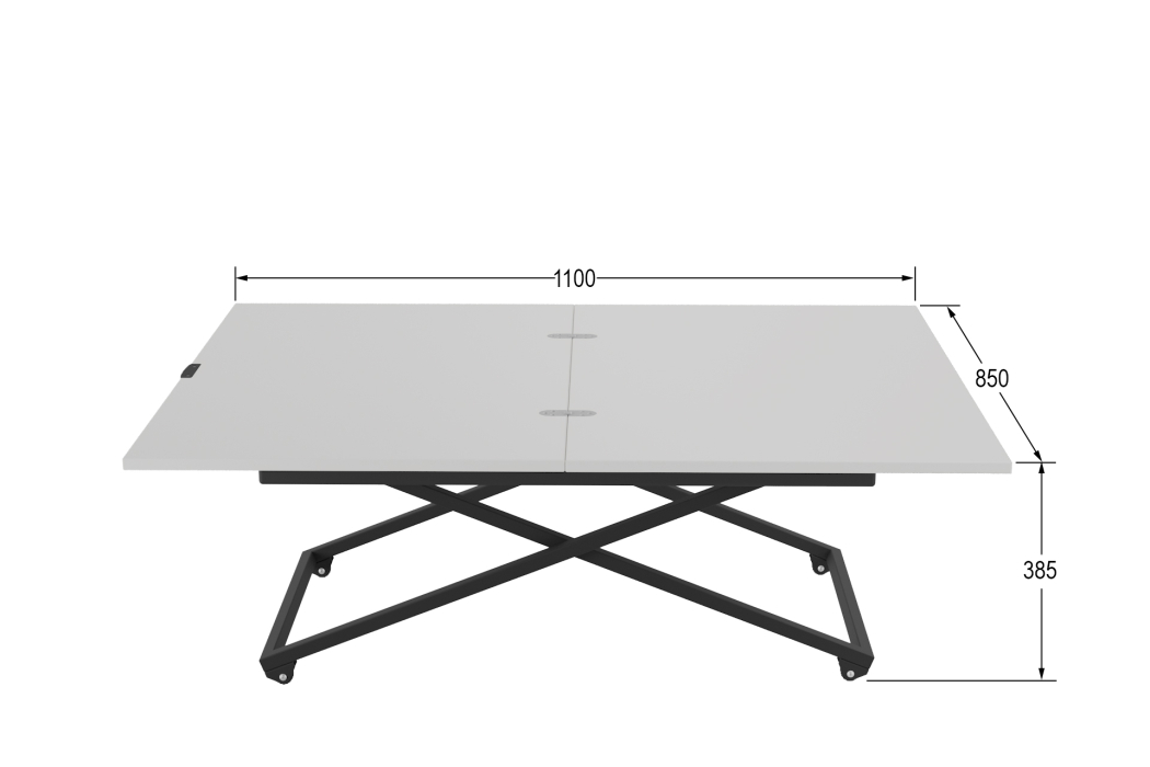 Столы-трансформеры, Стол универсальный трансформируемый АНДРЭ Loft