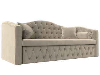 Прямой диван Мечта, микровельвет