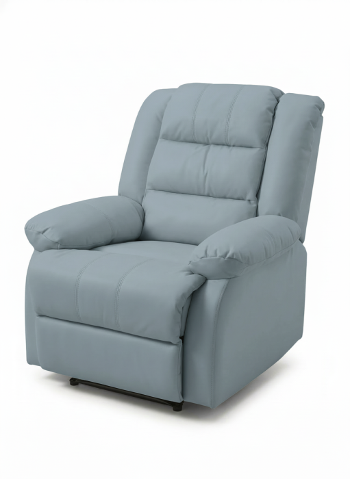 Мягкая мебель, Кресло реклайнер механическое     СТИЛЬ 2, экокожа