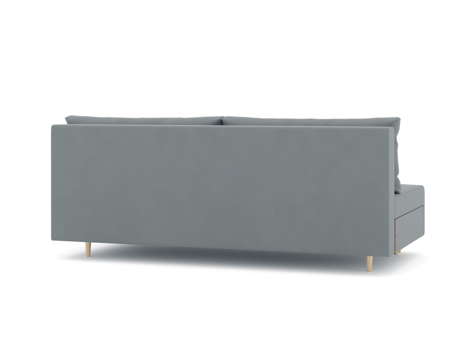 Диваны еврокнижки, Диван-кровать Милли без подлокотников, велюр