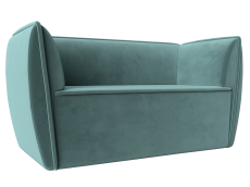 Дизайнерские диваны для гостиной, Прямой диван Бергамо 2-х местный, велюр