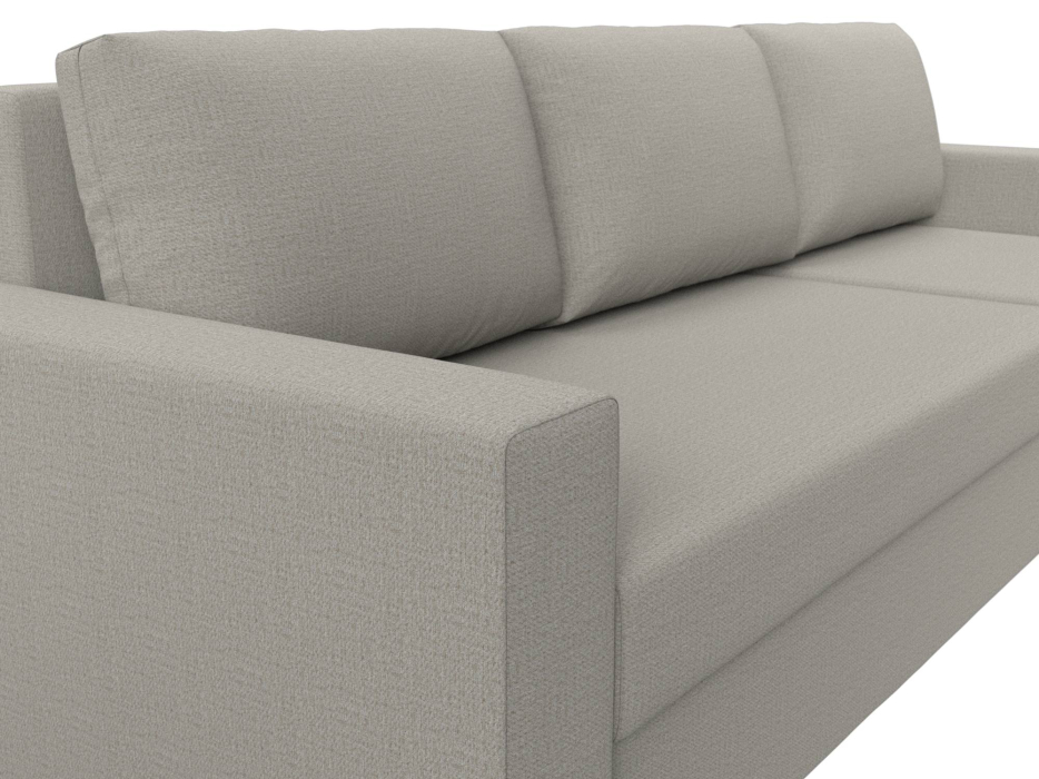 Диваны угловые в гостиную, Угловой диван Траумберг Лайт правый угол, рогожка