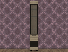 Шкафы одностворчатые, Модульная система Камелия Шкаф ШК-2643