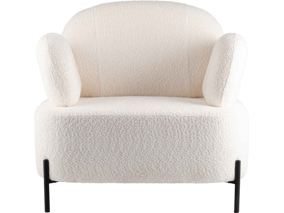 Кресло для отдыха, Кресло STOOL GROUP Кэнди с подлокотниками букле