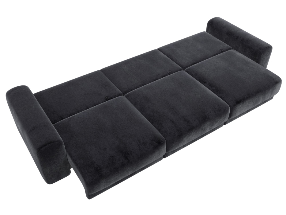 Диваны еврокнижки, Диван прямой Лига-056 НПБ Лонг, велюр TOWER