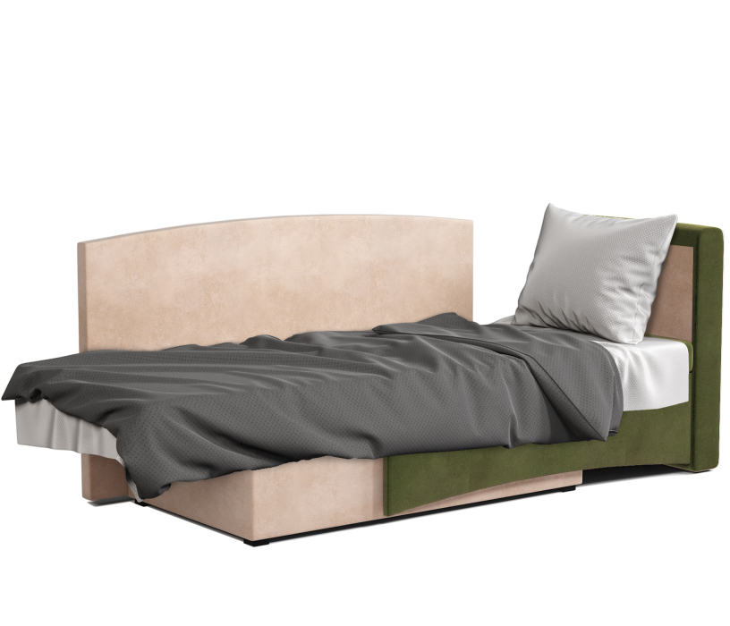 Диваны прямые кухонные, Кушетка Чарли велюр