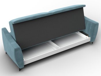 Диван-книжка Лига-095 НПБ , велюр SEVEN