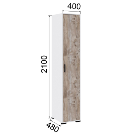 Прихожая Бриз пенал