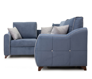 Угловой диван Френсис, Велюр Амиго