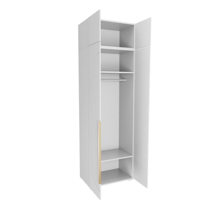 Шкафы двухстворчатые, Шкаф Фиеста 802 с антресолью