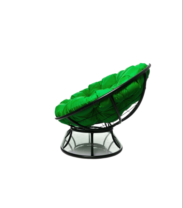 Диваны, Диван МАМАСАН без ротанга чёрный металл