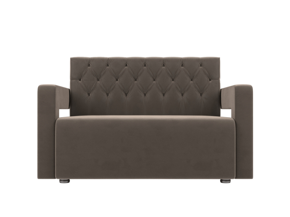 Дизайнерские диваны для гостиной, Прямой диван Рамос Люкс 2-х местный, велюр