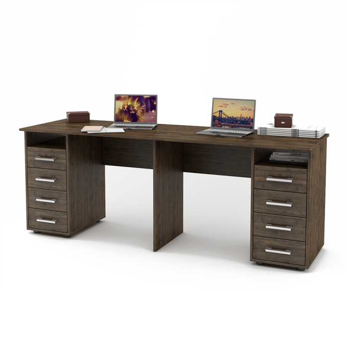 Прямые, Письменный стол Остин 18 для двоих