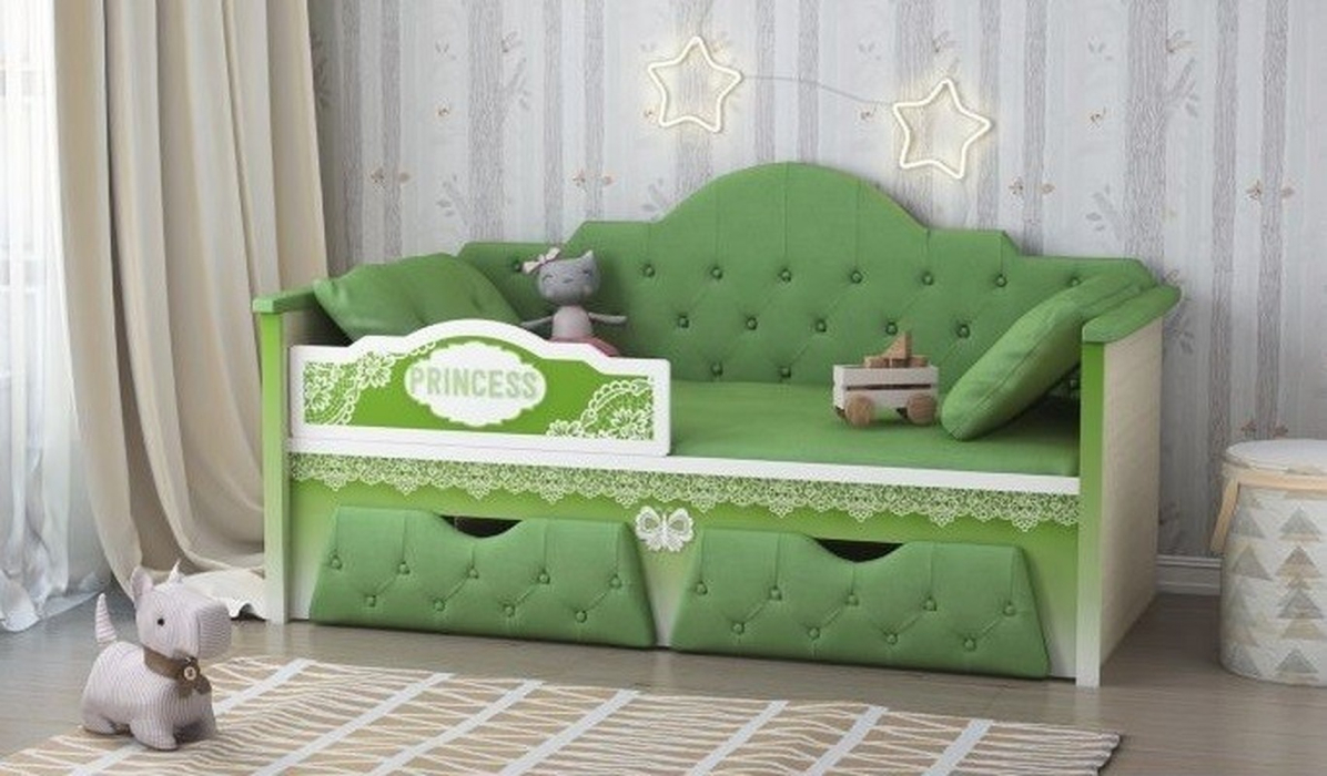Кровати одноярусные, Диван-кровать Принцесса 80х180