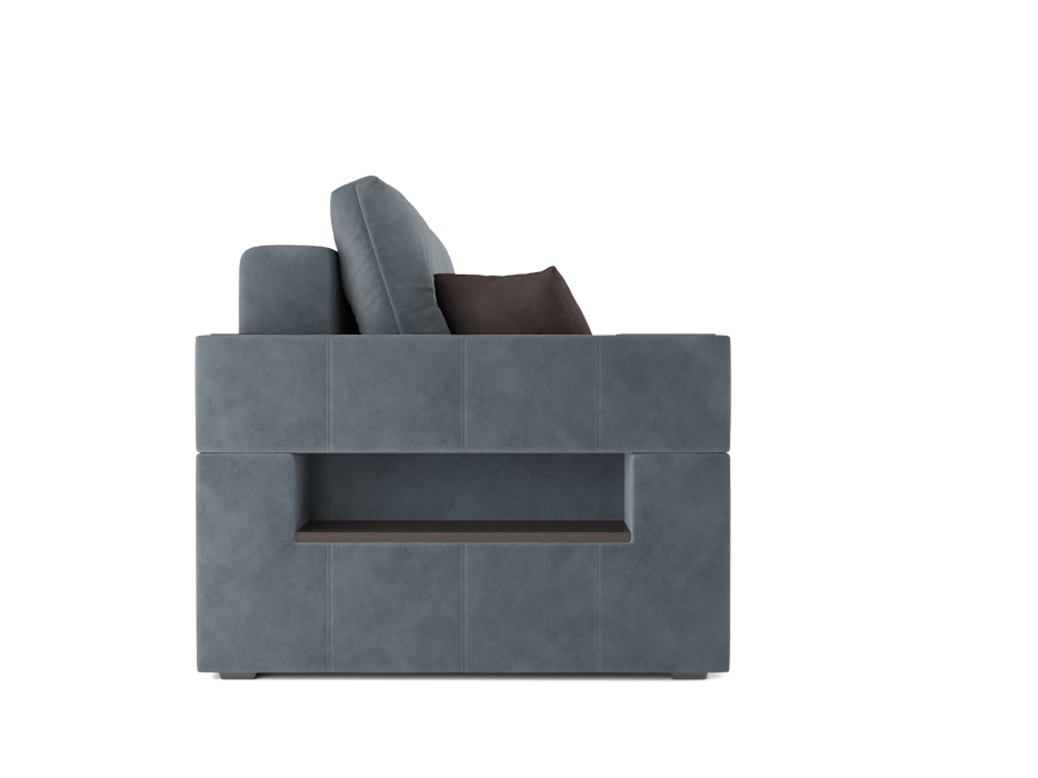 Диваны еврокнижки, Диван прямой еврокнижка Венеция (Велюр)