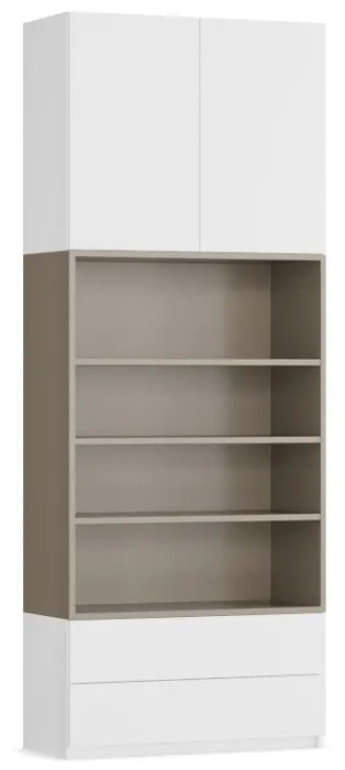 Открытые, Стеллаж Олли-3 с дверцей