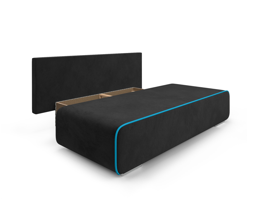 Диваны кровати со спальным местом, Диван прямой еврокнижка Марк (Велюр)