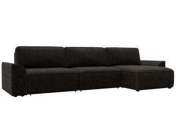 Диван угловой Лига-048 НПБ лонг, велюр BRUT