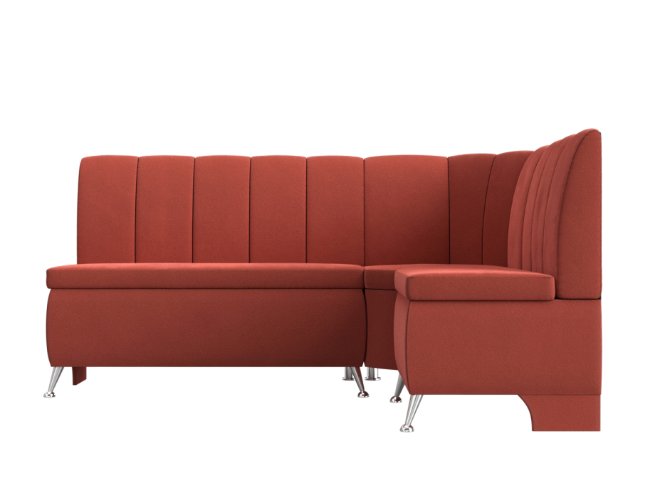 Диваны угловые кухонные, Диван кухонный угловой Кантри правый угол, микровельвет