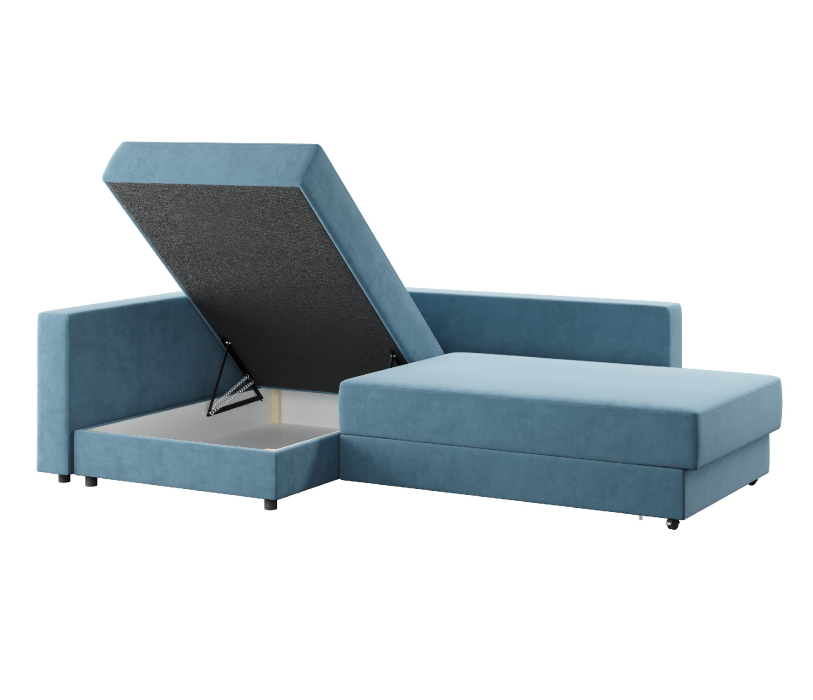 Дизайнерские диваны для гостиной, Диван угловой Бостон Велюр