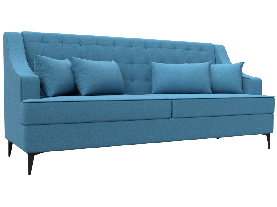 Дизайнерские диваны для гостиной, Диван кухонный прямой Марк, рогожка Амур