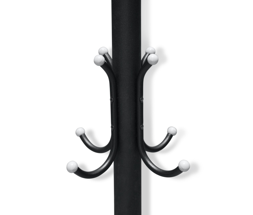 Вешалки, Вешалка SHT-CR450 черный/серый/мрамор