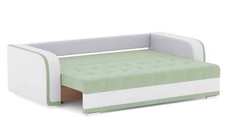 Диван-кровать Генри еврокнижка, велюр+кож.зам