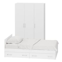 Спальный гарнитур № 1 Стандарт с кроватью 1200 с ящиками