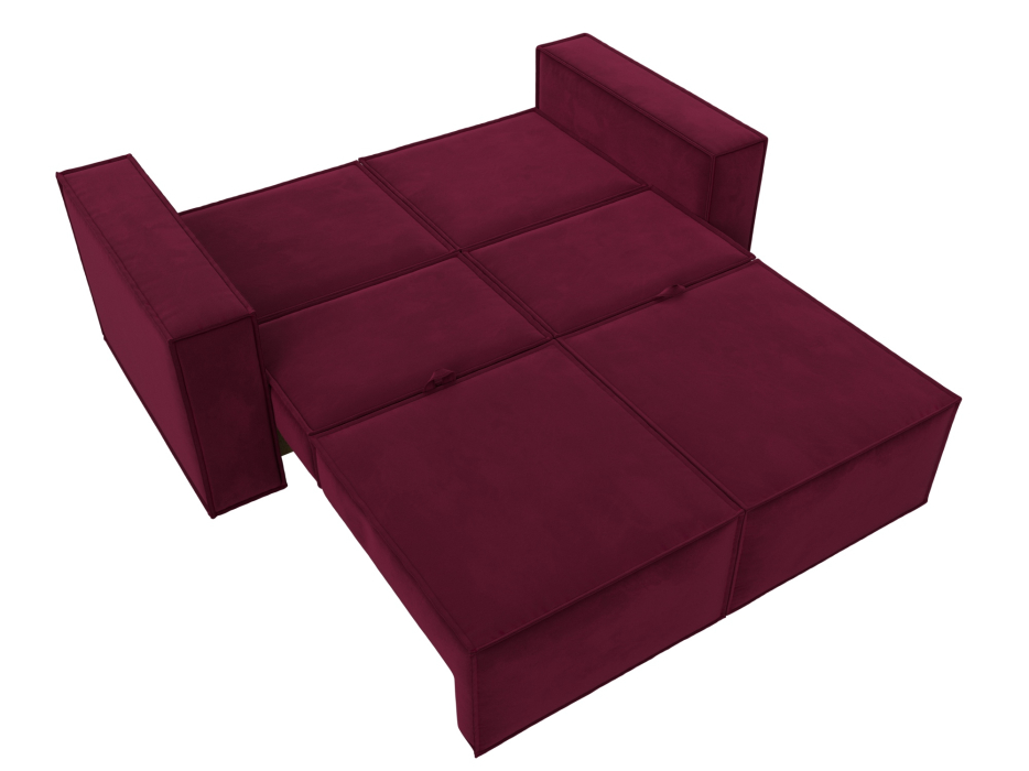 Диваны кровати со спальным местом, Диван прямой Куба мини, микровельвет