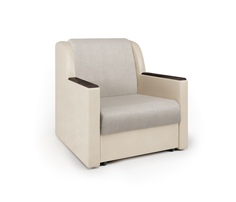 Кресла-кровати, Кресло-кровать Аккорд Д, экокожа/шенилл