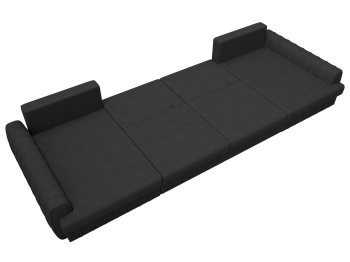 Диван П-образный Лига-057 НПБ Лонг, замша JOLY